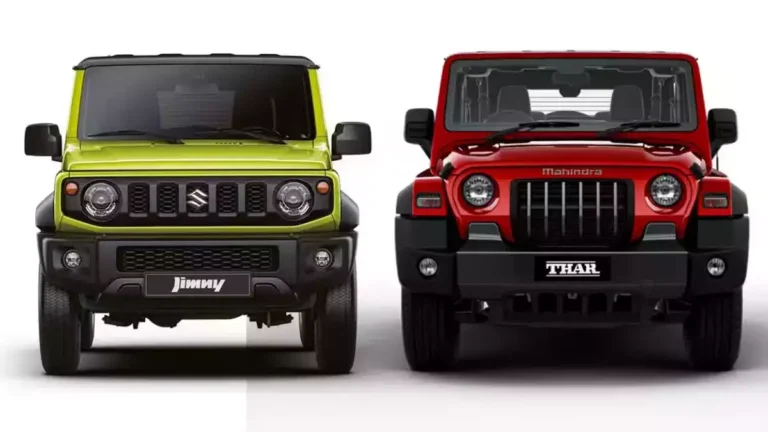 Mahindra Thar Roxx vs Maruti Suzuki Jimny